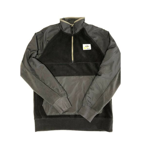 Nike Sportswear 1/2 Zip Fleece Pullover Men's Noir DD8968-010 NWT Size S $100🛒